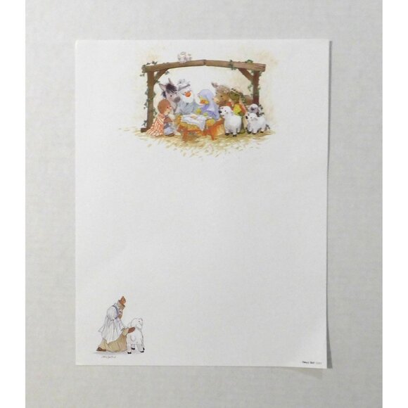 Suzys Zoo Bundle 12 Sheets Paper 8.5x11 Misc Stickers 4 Frames Cute Animals - Picture 9 of 10